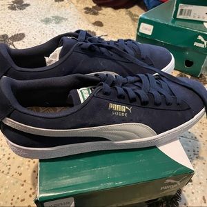 New Navy Blue pumas